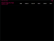 Tablet Screenshot of desertedgervpark.com